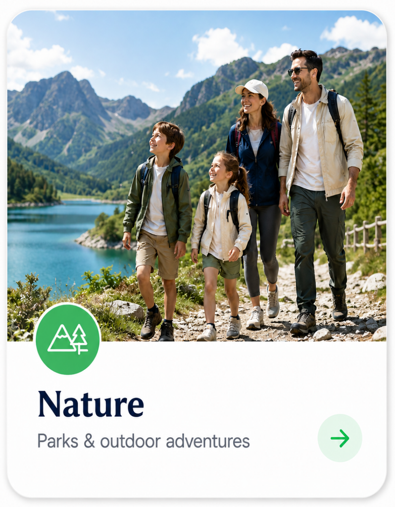 Nature trips in Korea with children