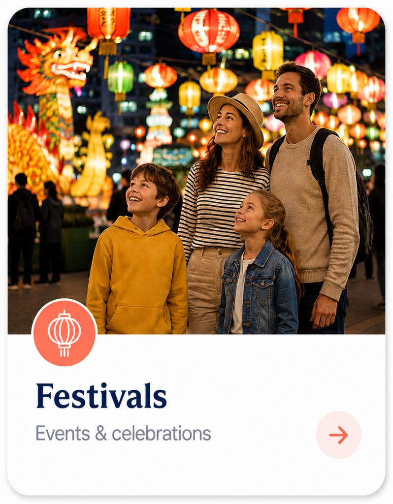 Family-friendly festivals in Korea